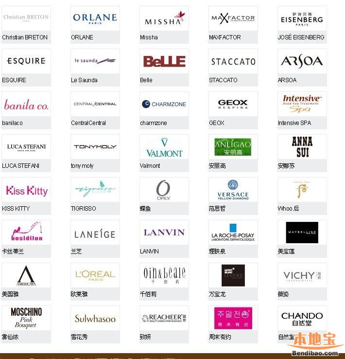 成都乐天百货有哪些品牌 各楼层品牌一览表