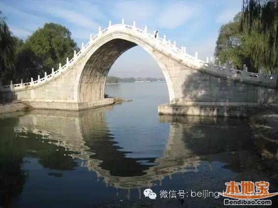 北京最漂亮的独拱桥--颐和园玉带桥