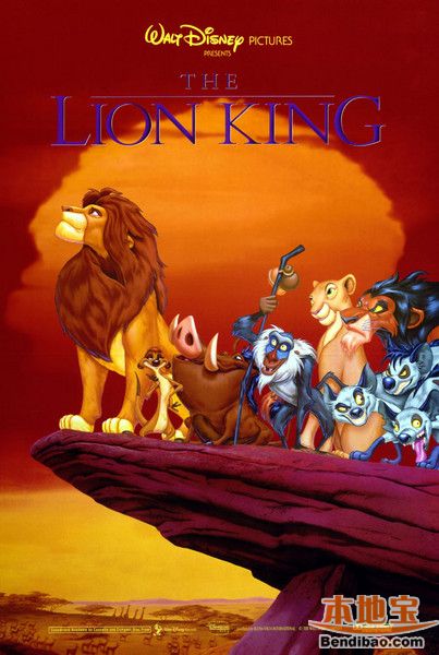 关于动物的电影:狮子王- 北京本地宝