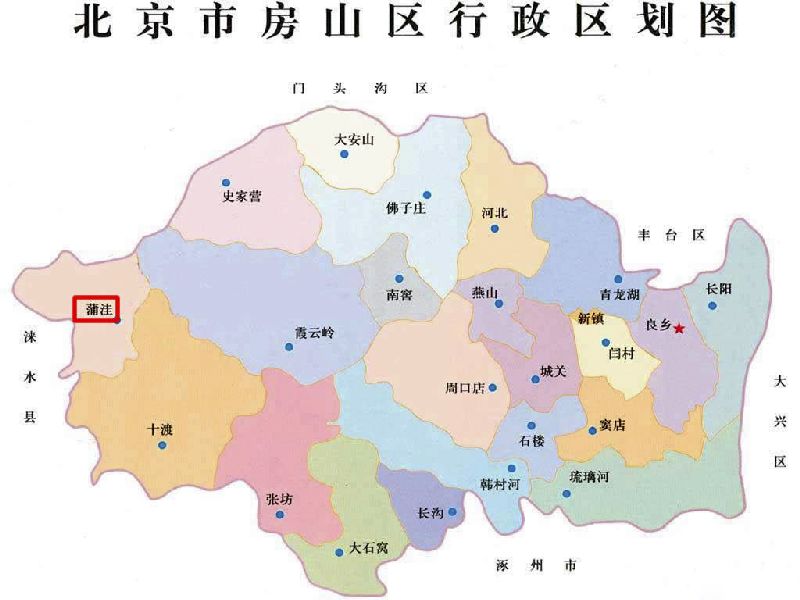蒲洼乡花台景区出游地图- 北京本地宝