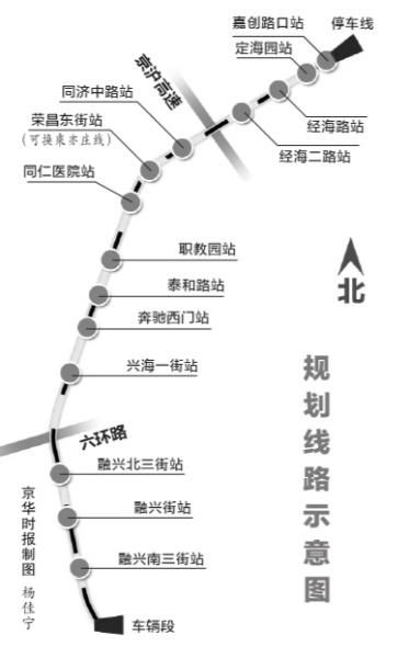 北京亦庄有轨电车t1线规划方案公布将设站14座