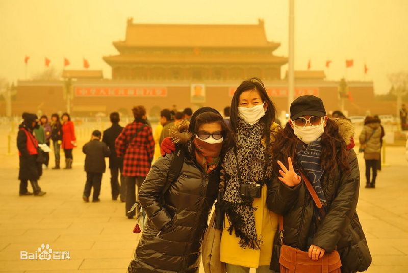 2016年春天北京沙尘天气预计4至6天 比常年7