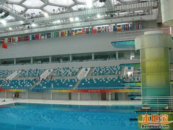 北京玩水的地方:水立方游泳馆