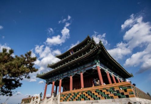 景山公园:饱览紫禁城