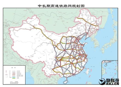 中国八纵八横高铁线路图确定 看经过你家吗?- 北京本地宝