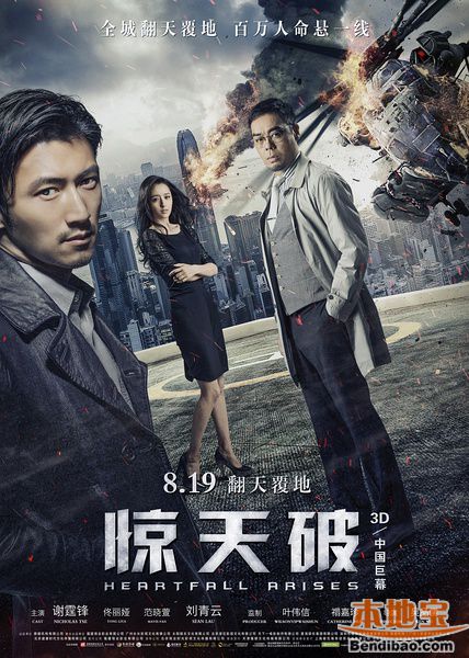 2016年8月上映电影:惊天破