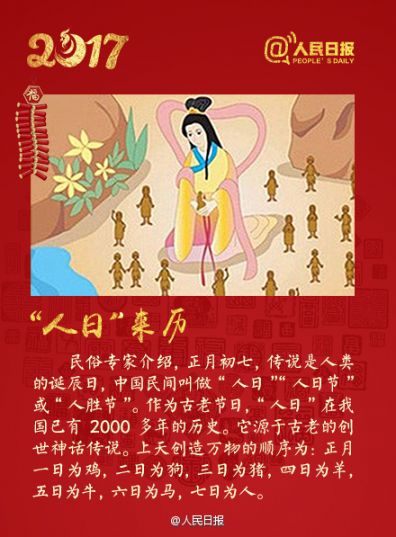 春节大年初七习俗