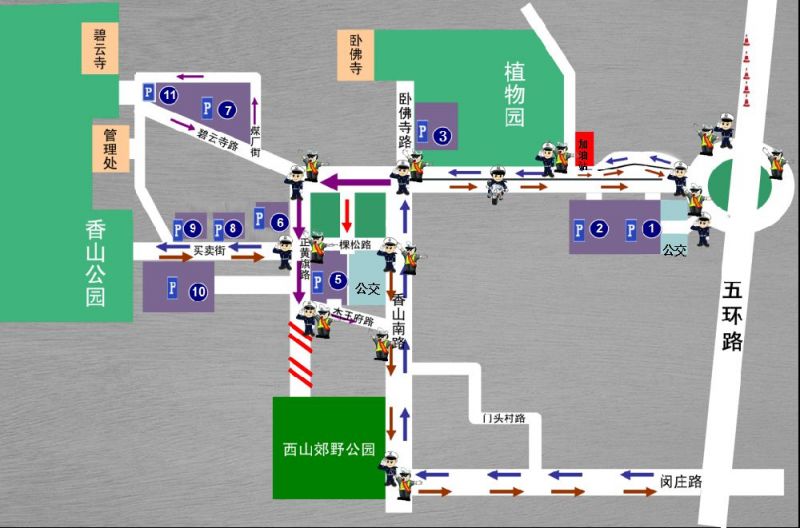 香山停车短信通知内容：半径1.5公里范围内都可以接到