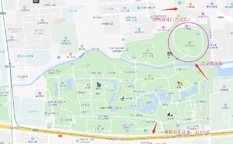北京海洋馆游玩交通指南及入园指南（公交 地铁 自驾）