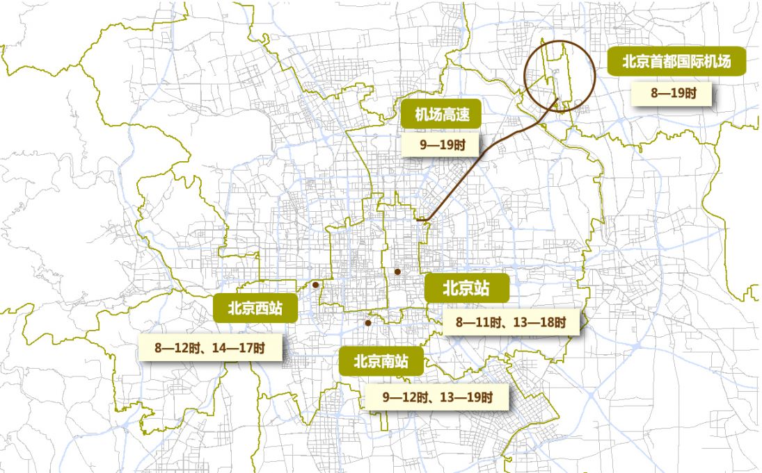 2019年6月22日至6月28日一周北京交通出行提示