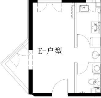 盛达嘉园公租房项目户型图面向东城区