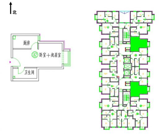 昌平区溪城家园公租房项目户型图