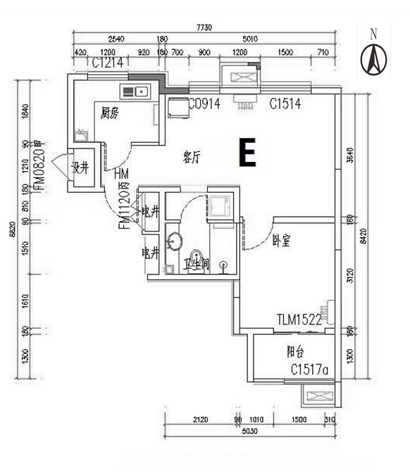 2020年北京海淀燕凯盛家公租房户型图一览