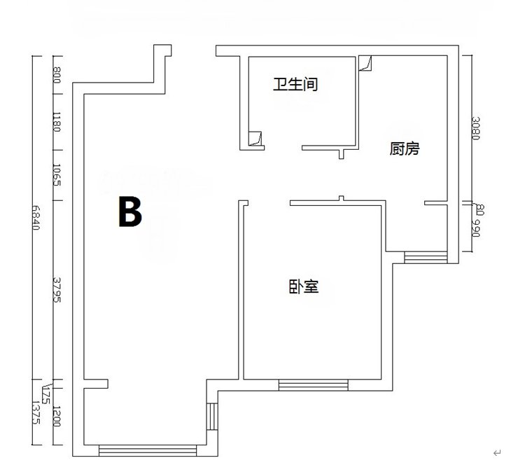 2020年北京海淀馨瑞嘉园公租房户型图(租金 面积)