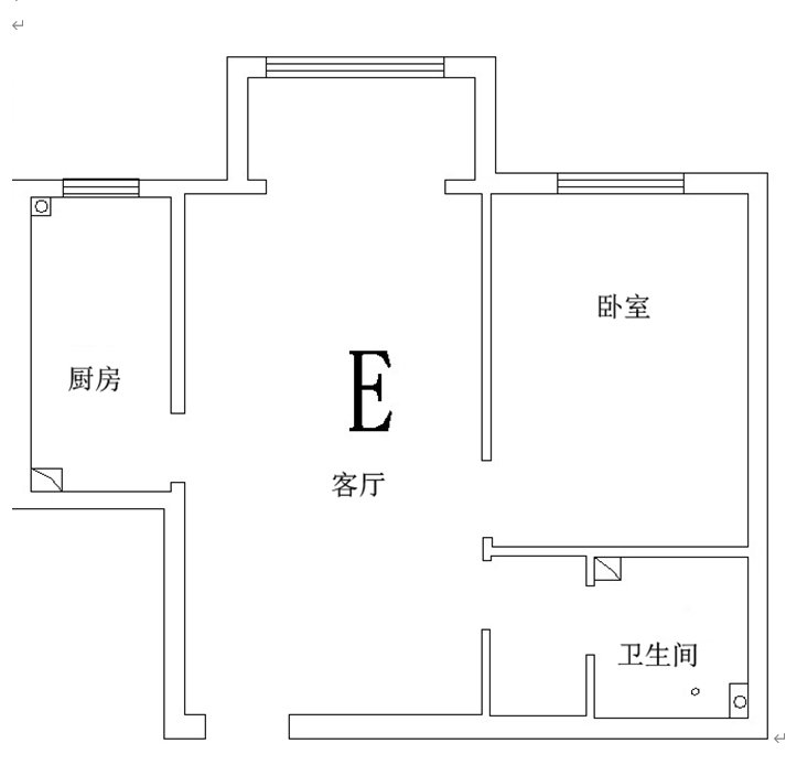 2020年北京海淀馨瑞嘉园公租房户型图(租金 面积)