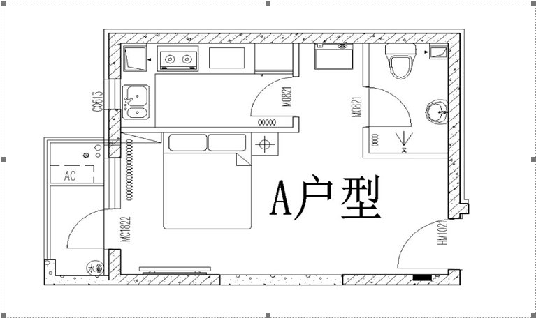 2020年北京昌平保利芳园公租房户型图(租金 面积)