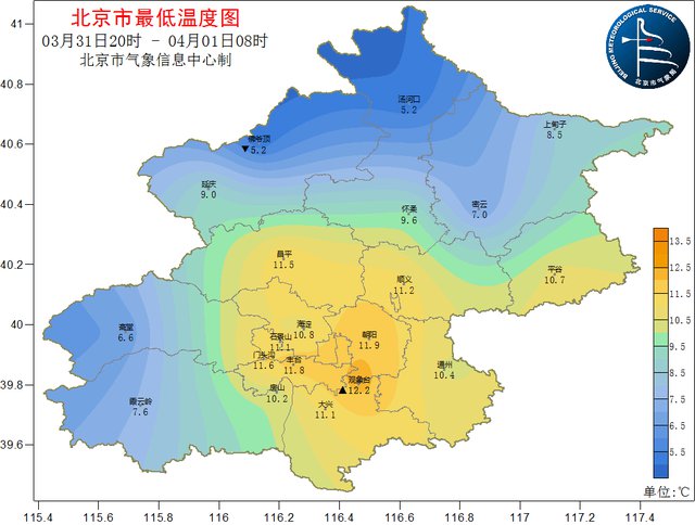 2021清明节北京天气情况详细介绍