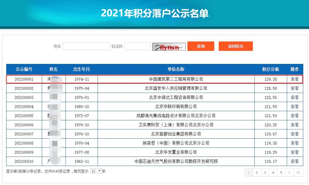 2021北京积分落户最高分是多少?