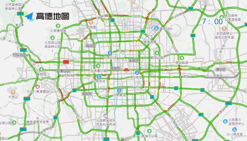 2021年9月25日至9月30日一周北京交通出行提示