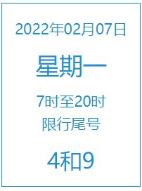 2022年2月7日北京限行尾号是多少?- 北京本地宝