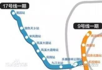 成都地铁17号线规划站点及换乘站点