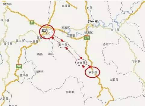 宜叙高速通行指南(线路图 收费标准 沿线景点)