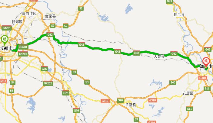 成都到遂宁圣莲岛交通指南 汽车 火车 自驾高清图片