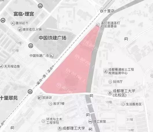成都自然博物館計劃2021年建成 附近是成都理工大學