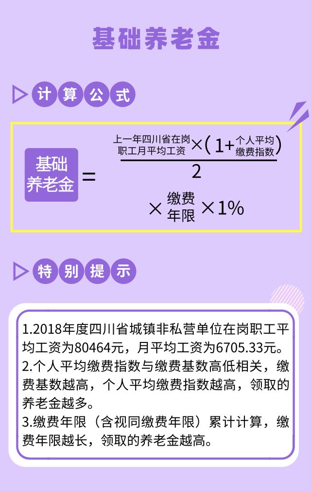 成都基本養老金如何計算