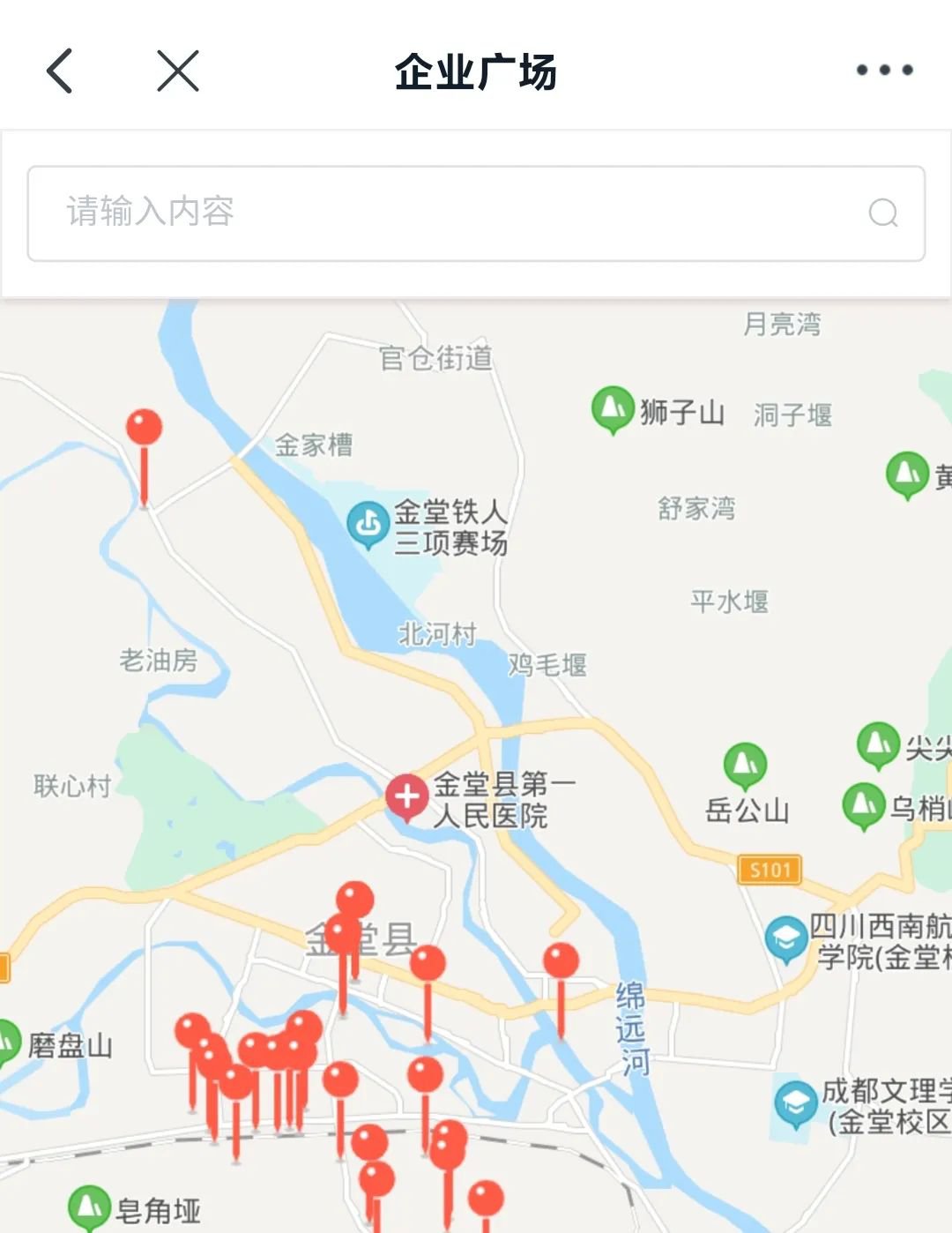 成都金堂县工业企业公共服务平台
