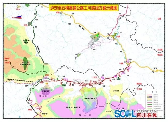 四川新增8条高速公路(线路图 走向 规划)