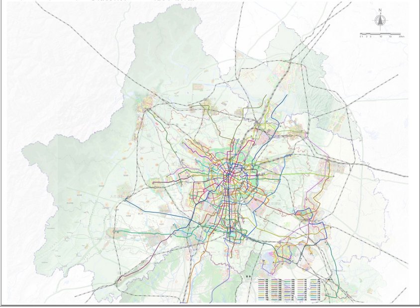 2021成都城市轨道交通最新规划图
