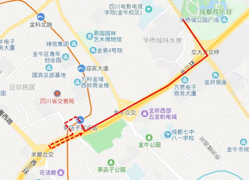 成都茶店子公交站-歡樂谷假日公交專線
