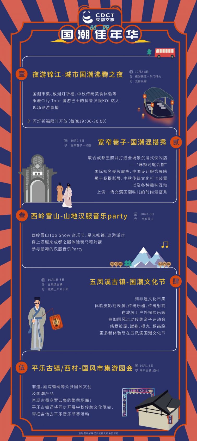 2020成都國慶中秋文化國潮活動一覽