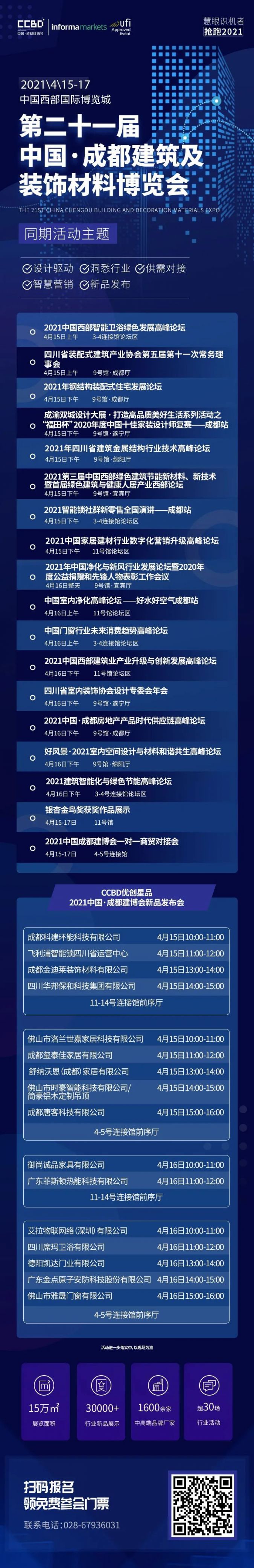 2021成都建博會（時間 地址 活動）