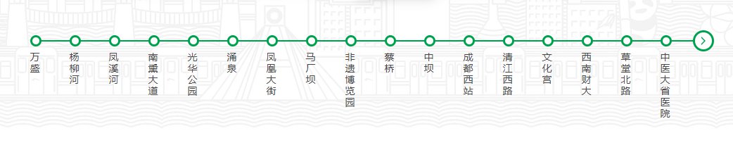 成都地鐵4號線時刻表