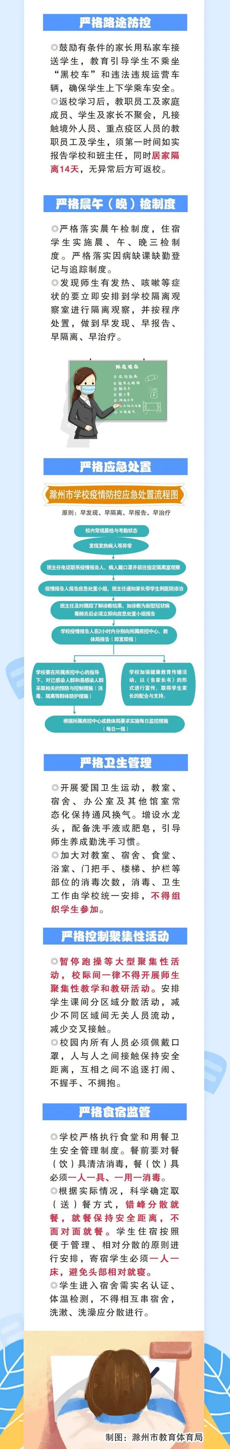 家长必看！滁州市高三初三年级学生返校工作方案发布