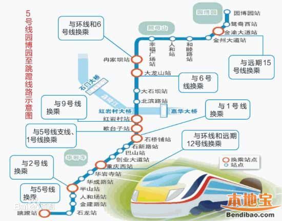 2017年重庆将建成4条轻轨 3号线北延伸段年内