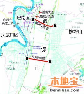 重庆白居寺长江大桥计划2019年通车 将推动5号线建设图片