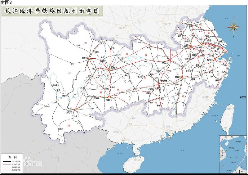 汉巴渝高铁规划图图片 91057 800x564