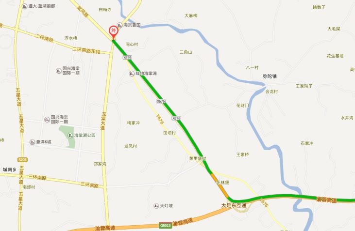 大道→往复隆方向红绿灯前行100米,马路左边自驾路线图接天莲叶无穷碧