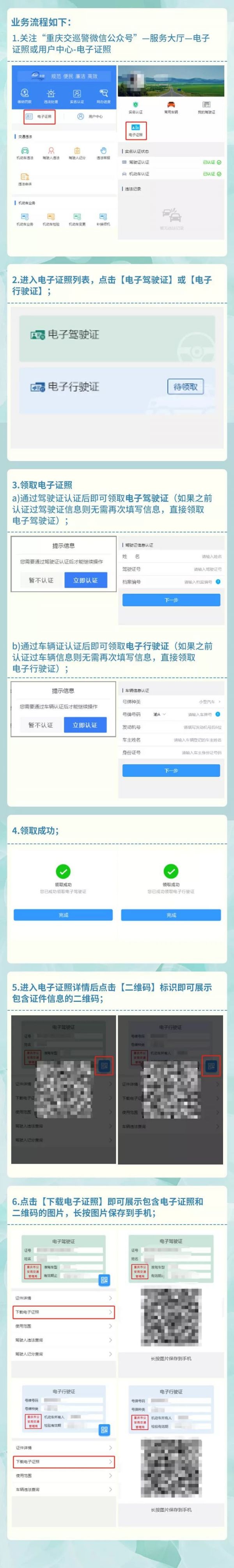 重庆电子驾驶证怎么申请