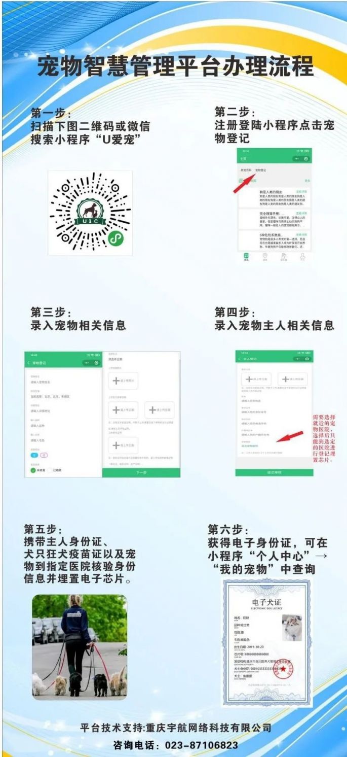 铜梁如何查看狗狗的电子狗证