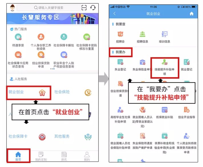 重庆职业技能提升补贴申请条件 材料 地址