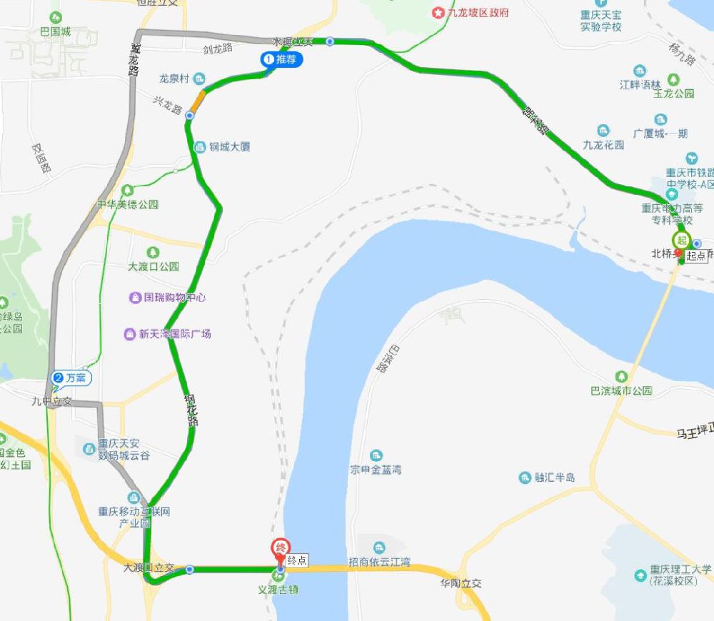 重庆李家沱长江大桥7月21日至23日将临时封闭
