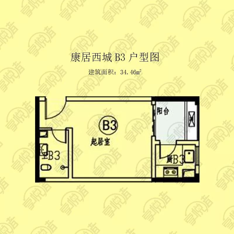 重庆康居西城公租房户型图(面积 楼型)