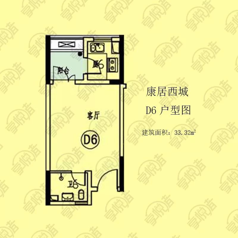 重庆康居西城公租房户型图面积楼型