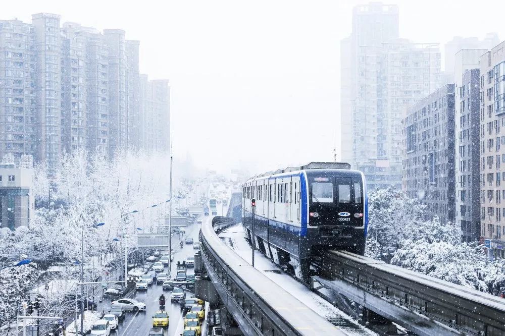 重庆主城雪景图片一览