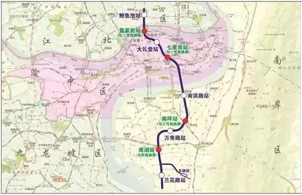 重庆交通 重庆地铁 重庆地铁24号线 重庆轨道24号线一期开工时间