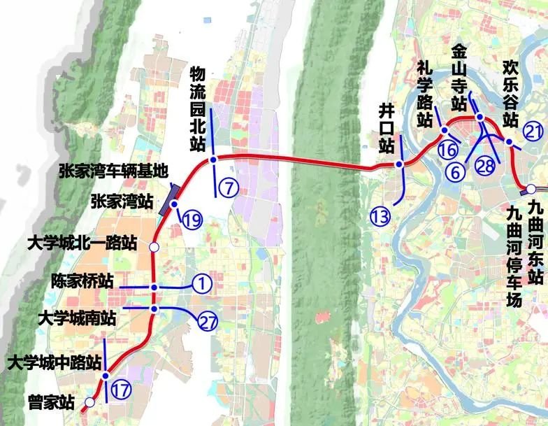 5号线地铁站点线路图（重庆15号线地铁站点线路图规划）"/